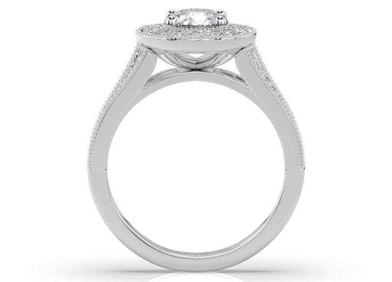 Round Diamond Halo Engagement Ring Taylor - Artelia Jewellery