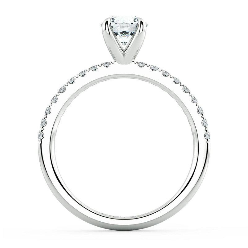 Round Diamond Solitaire Ring (ARTSR049)