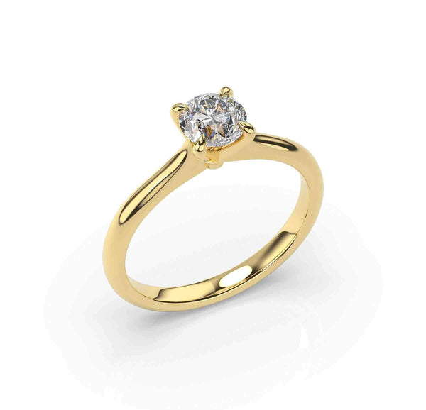 Round Diamond Solitaire Engagement Ring (ARTSR178)