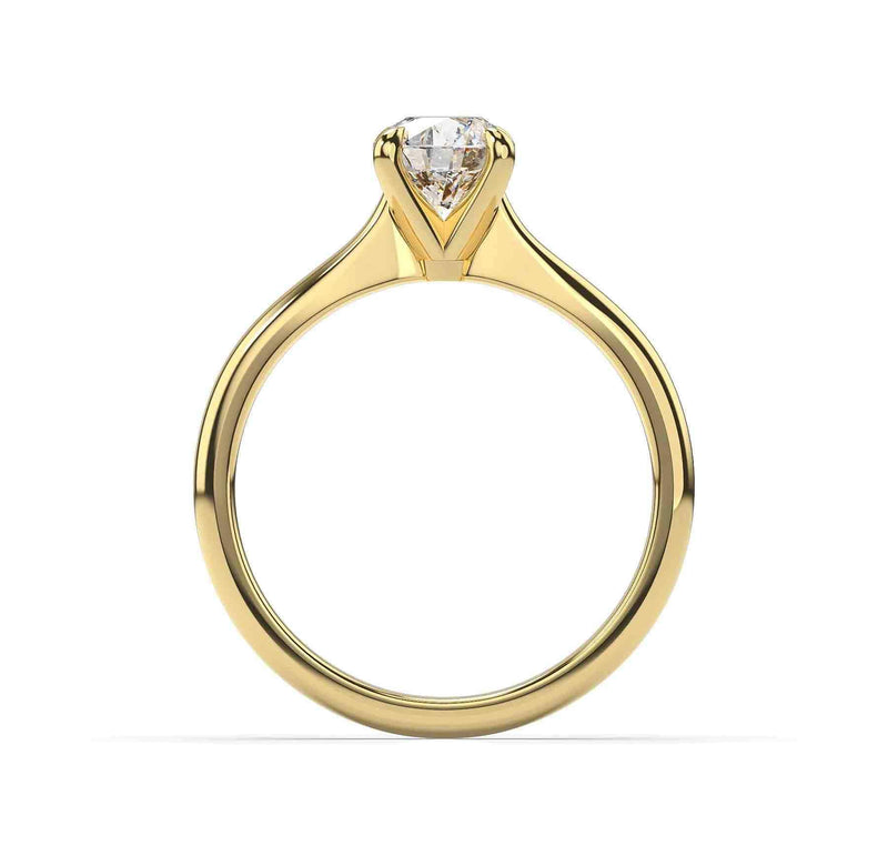 Round Diamond Solitaire Engagement Ring (ARTSR178)