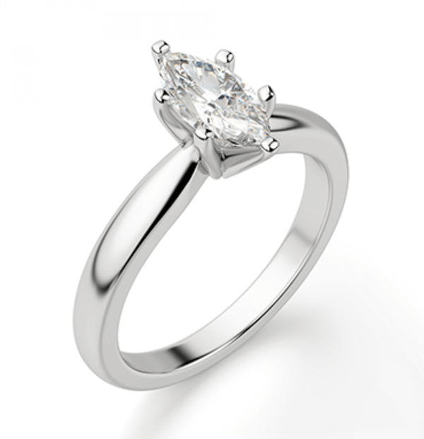 Diana Marquise Diamond Engagement Ring - Artelia Jewellery