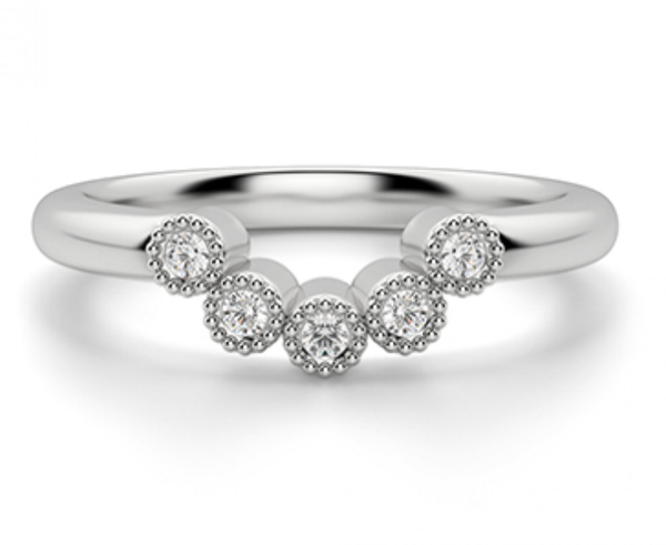 Laura Fitted Diamond Wedding Ring