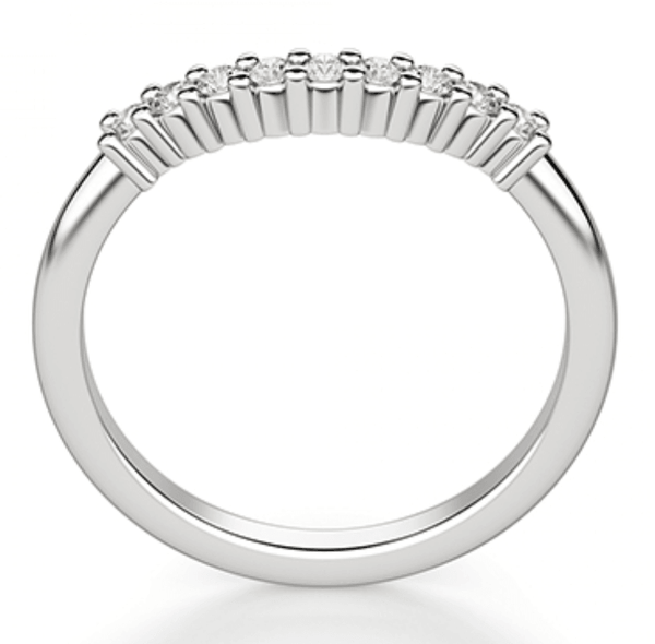Ena Fitted Diamond Wedding RIng - Artelia Jewellery