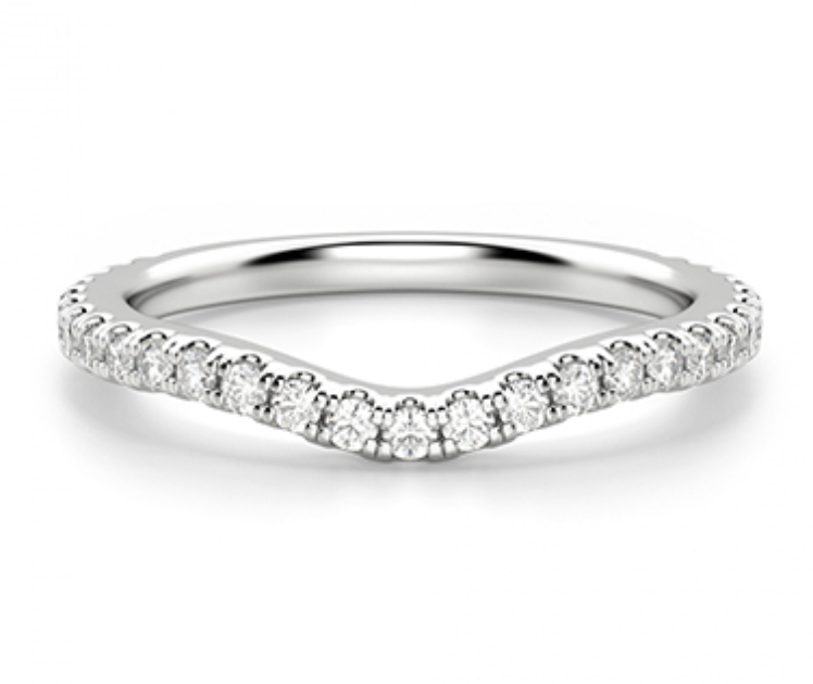 Zena Fitted Diamond Wedding Ring