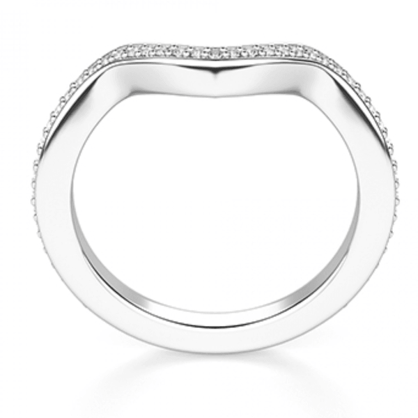 Emma Diamond Fitted Wedding Ring - Artelia Jewellery