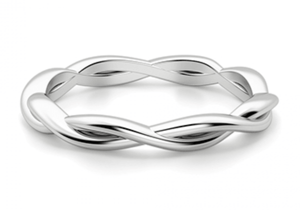 Infinity Gold Wedding Ring - Artelia Jewellery