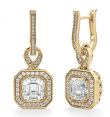 Julia Diamond Drop Earrings - Artelia Jewellery