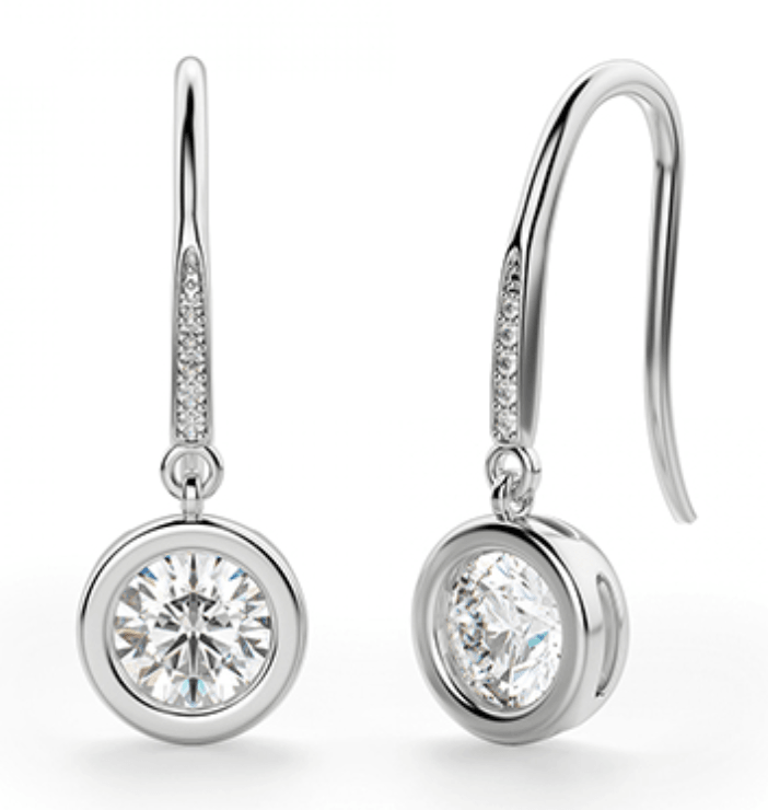 Layla Diamond Drop Earrings