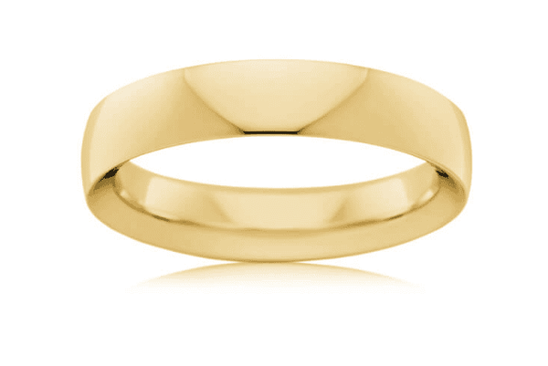 Artelia Signature Half Round Wedding Ring - Artelia Jewellery