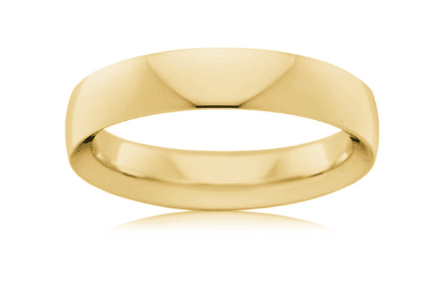 Artelia Signature Half Round Wedding Ring
