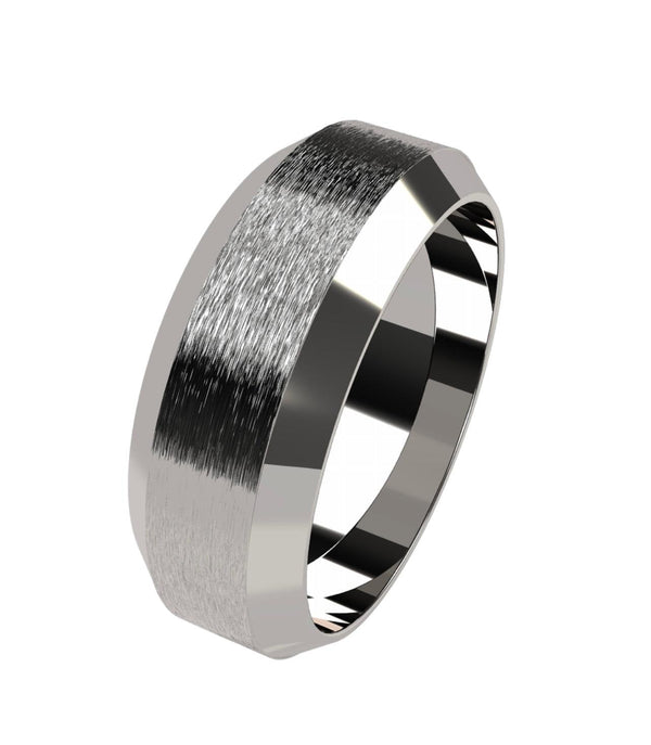 Titanium Wedding Ring (SKU TI101) - Artelia Jewellery