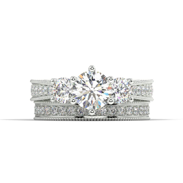 The Crown Diamond Bridal  Set