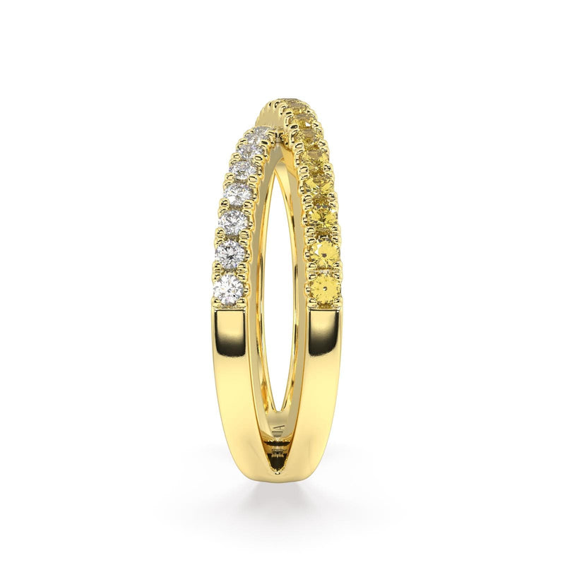 Xena Fitted Diamond Wedding Ring