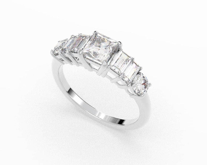 Jenni Princess Diamond Solitaire Engagement Ring - Artelia Jewellery