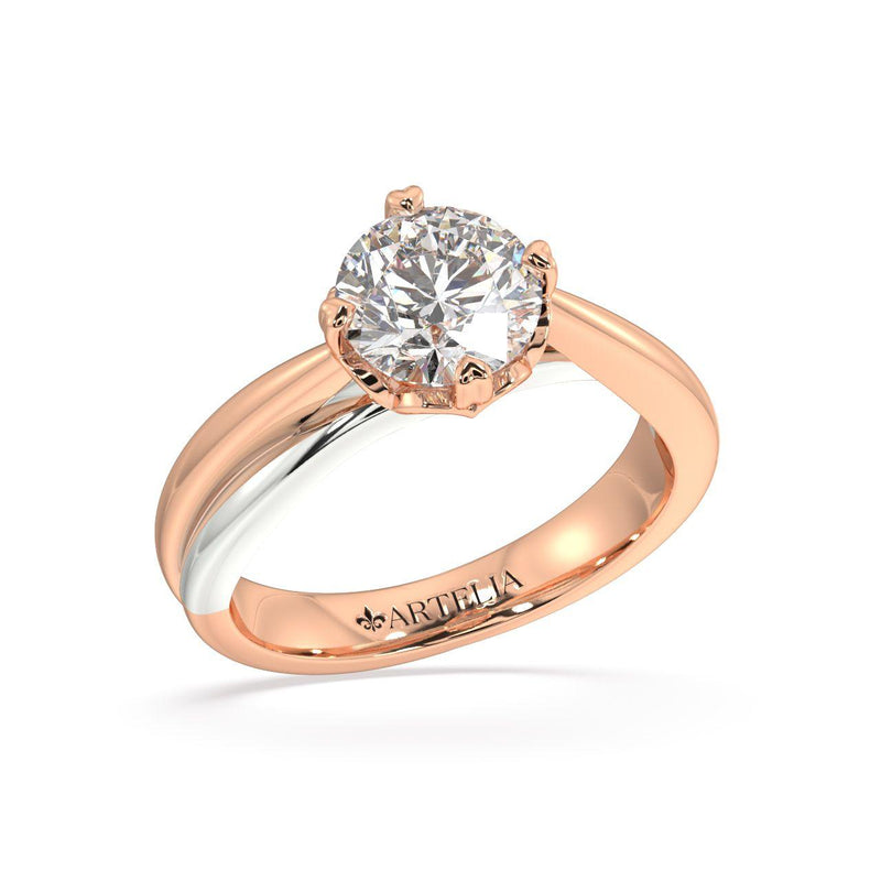 Hearts Diamond Ring - Artelia Jewellery